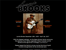 Tablet Screenshot of lonniebrooks.com